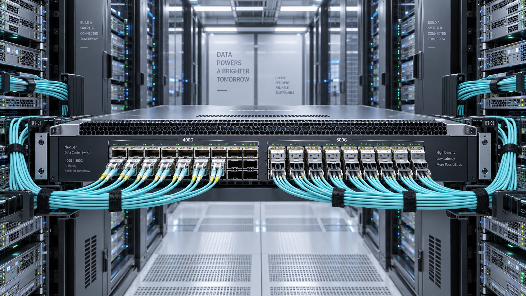 Selecting High-Speed Optical Transceivers for 400G and 800G Data Center Links