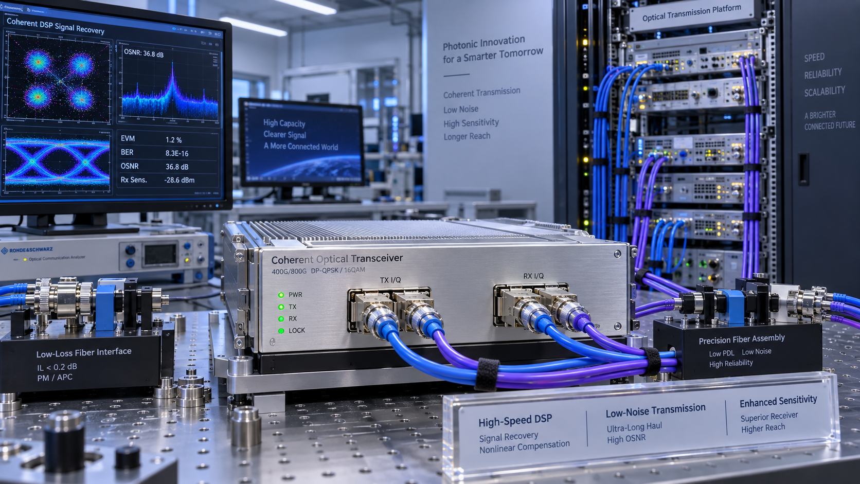 Optical DSP Algorithms: Improving Receiver Sensitivity in Coherent Transceivers