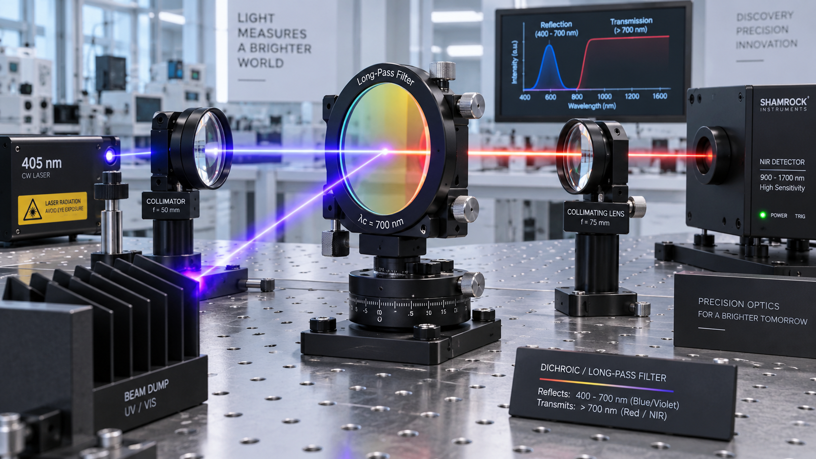 How to Select Dielectric Thin-Film Longpass Filters by Edge Wavelength and AOI