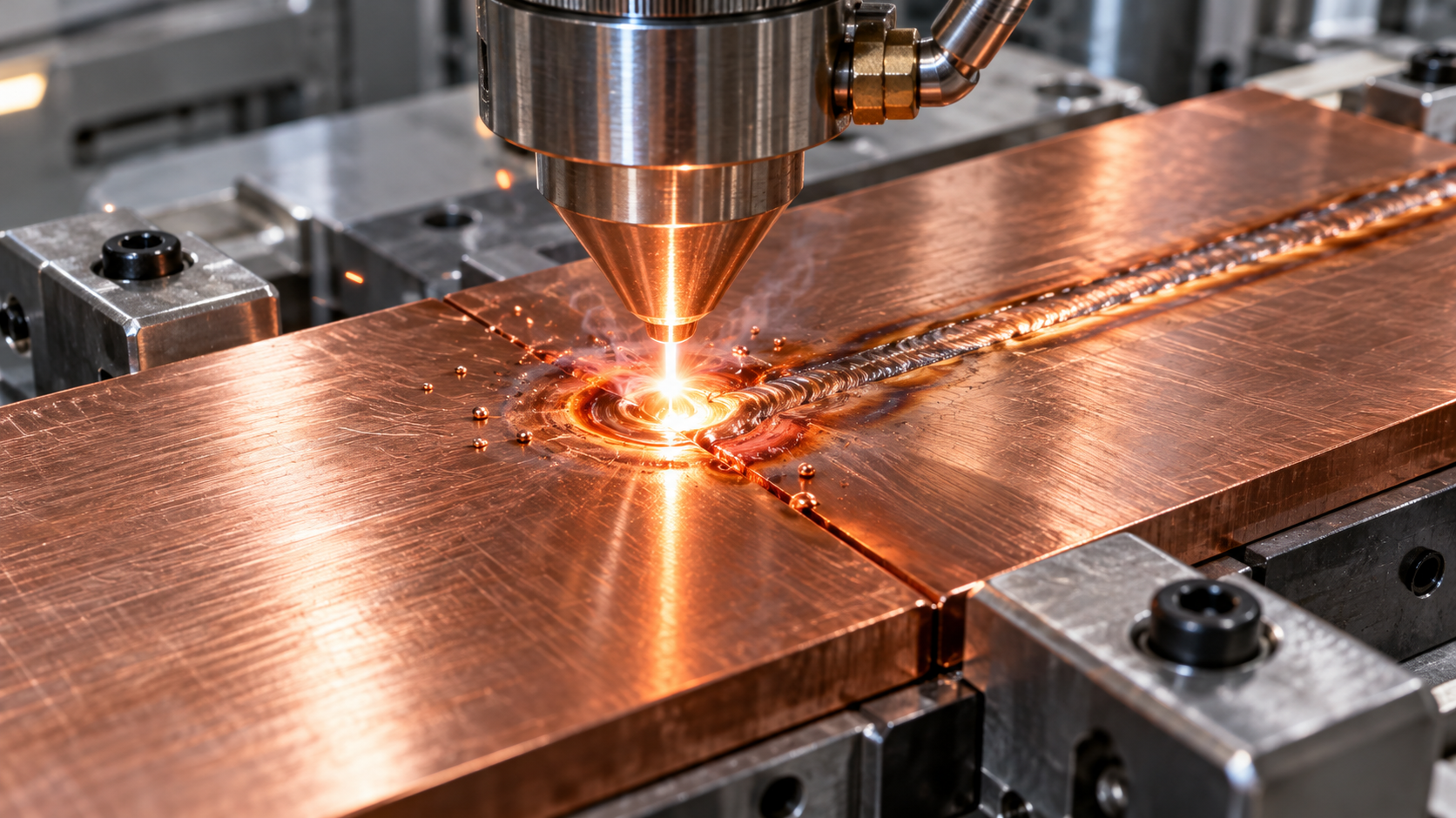 Beam Shaping for Copper Laser Welding: How Core-Ring Profiles Reduce Spatter