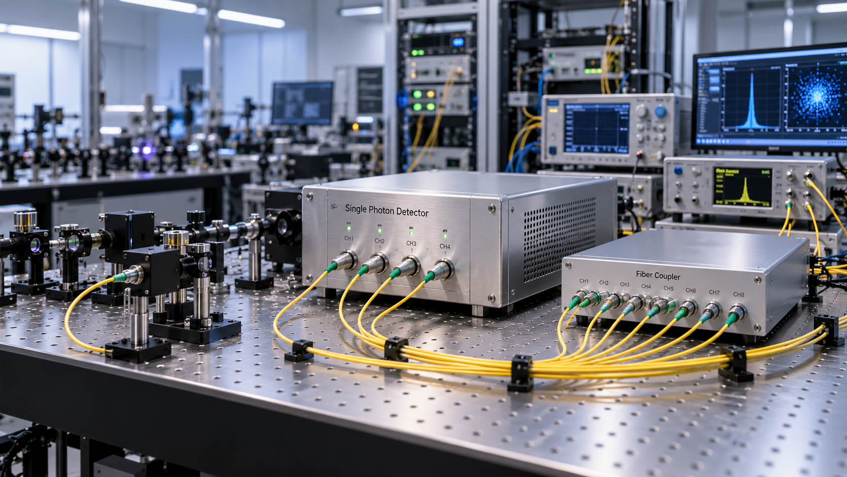 Chinese Scientists Develop 100-Channel Single-Photon Detector for Quantum Internet