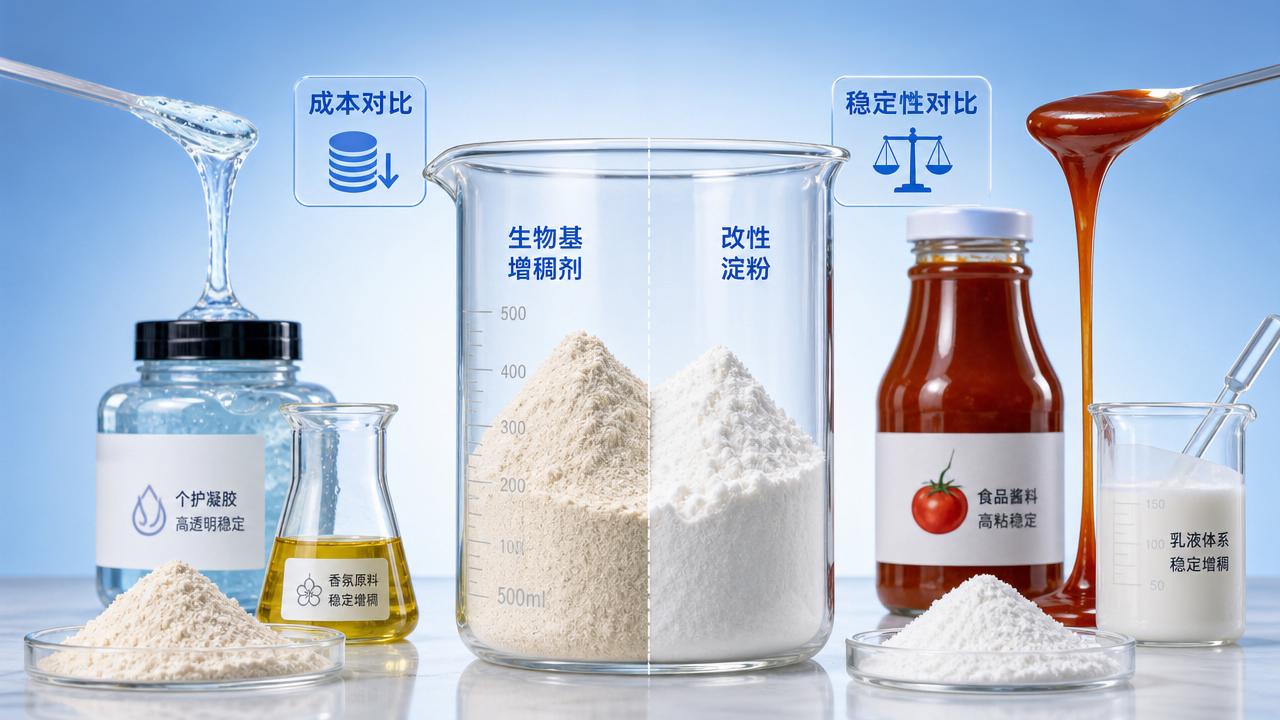 Bio-based Thickeners vs Modified Starches: Cost and Stability Trade-offs