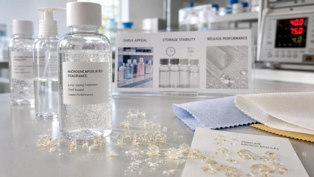 Microencapsulated Fragrances: Performance Gaps That Affect Shelf Appeal