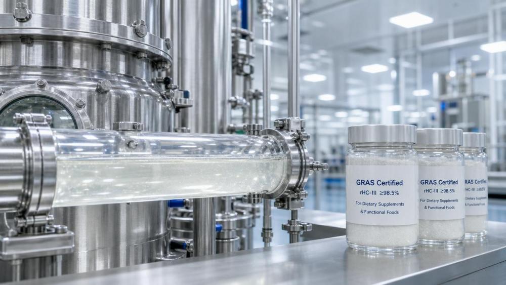 FDA Grants GRAS Status to ≥98.5% Pure Recombinant Human Collagen III for Direct Food Use
