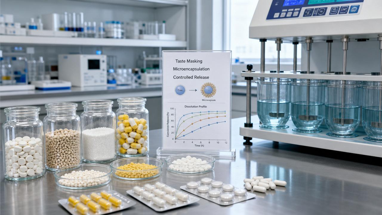 Bitter Drug Flavor Masking: What Actually Improves Compliance?