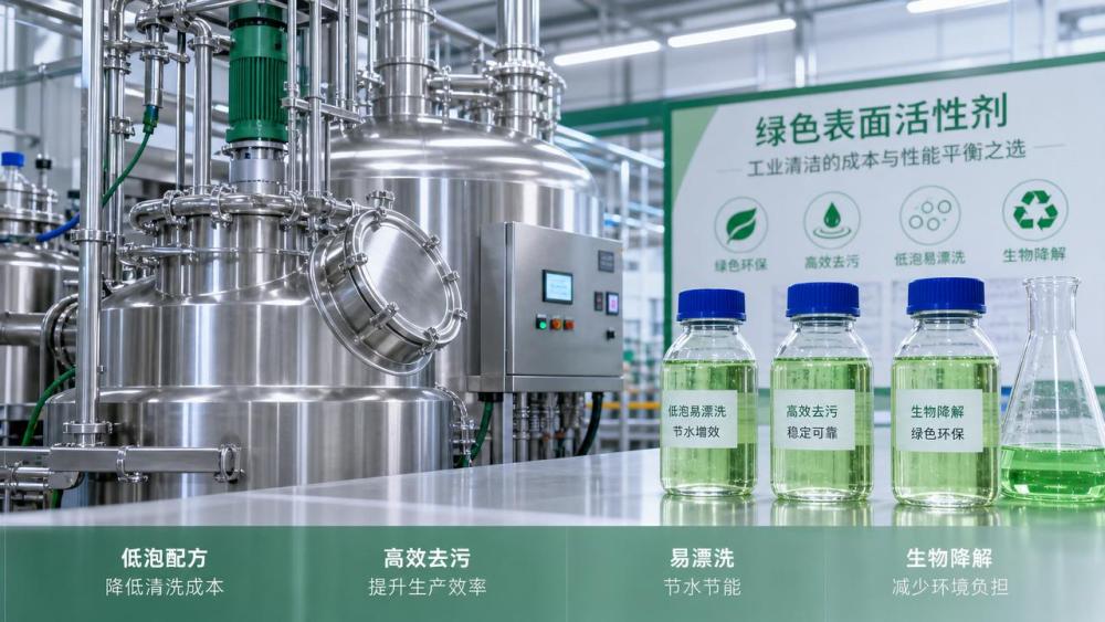 Green Surfactants for Industrial Cleaning: Cost vs Performance Green Surfactants for Industrial Cleaning: Cost vs Performance