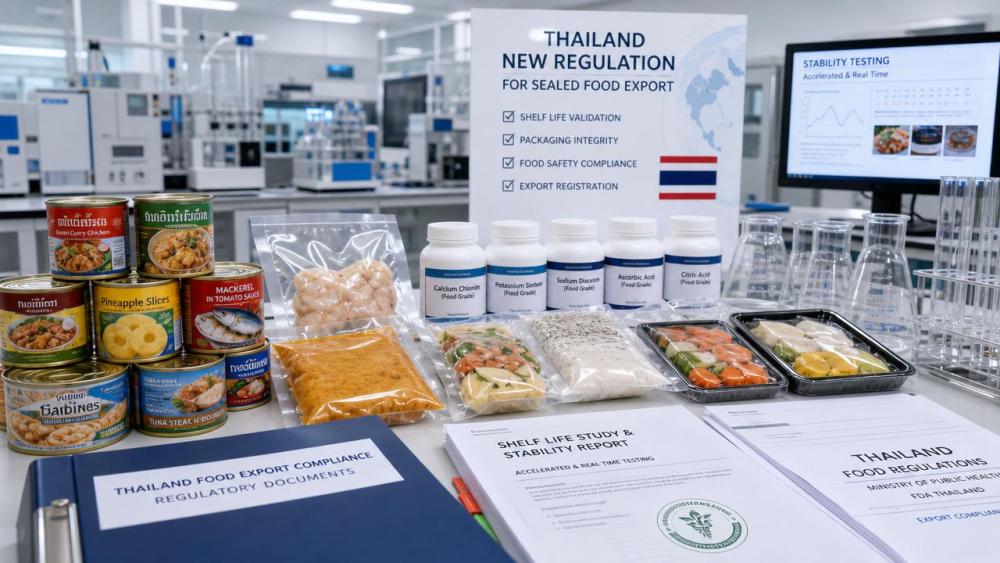 Thailand Tightens Rules for Sealed Foods Exports