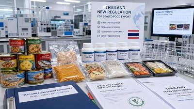 Thailand Tightens Rules for Sealed Foods Exports