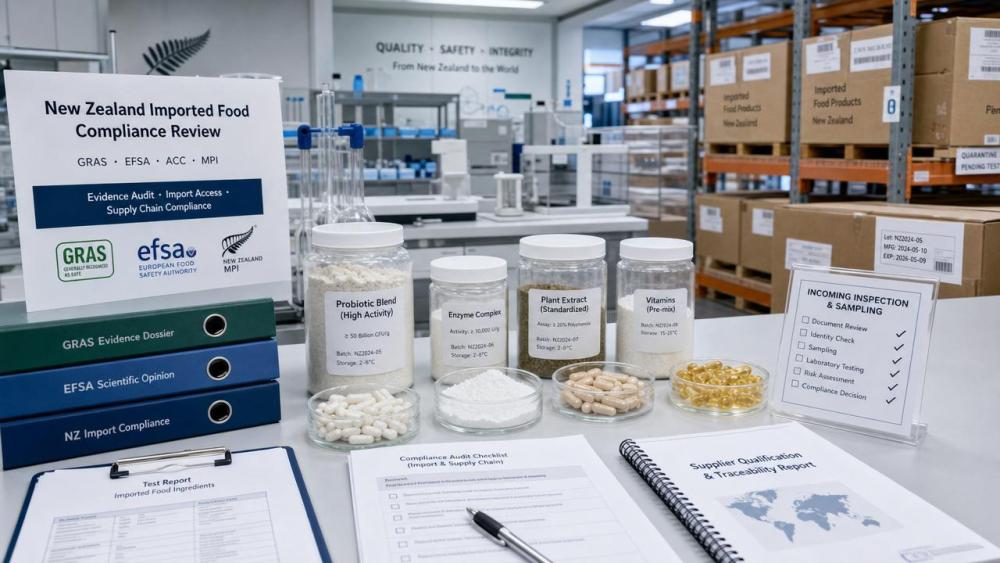 New Zealand Tightens Import Food Rules on GRAS and EFSA Evidence New Zealand Tightens Import Food Rules on GRAS and EFSA Evidence