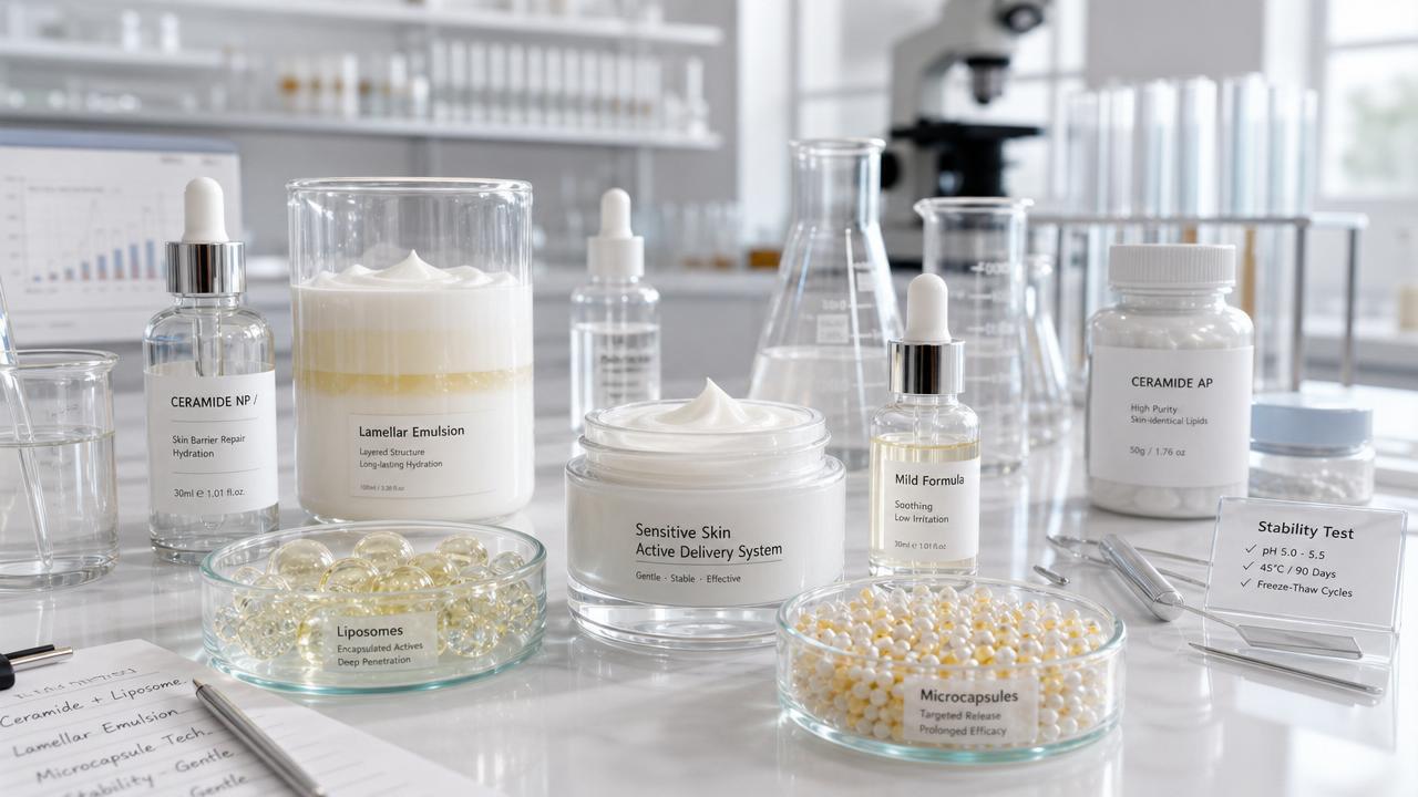 Choosing a Cosmetic Active Delivery System for Sensitive Skin Without Raising Irritation Risk