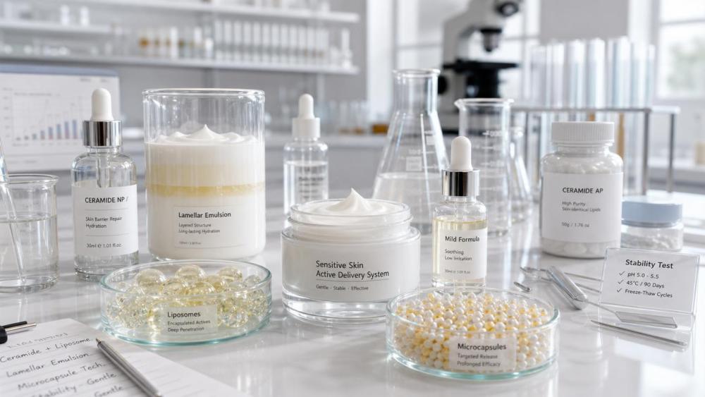 Choosing a Cosmetic Active Delivery System for Sensitive Skin Without Raising Irritation Risk