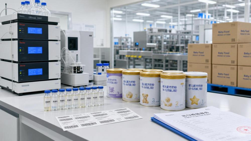 China Tightens Infant Food Export Checks on Preservatives China Tightens Infant Food Export Checks on Preservatives