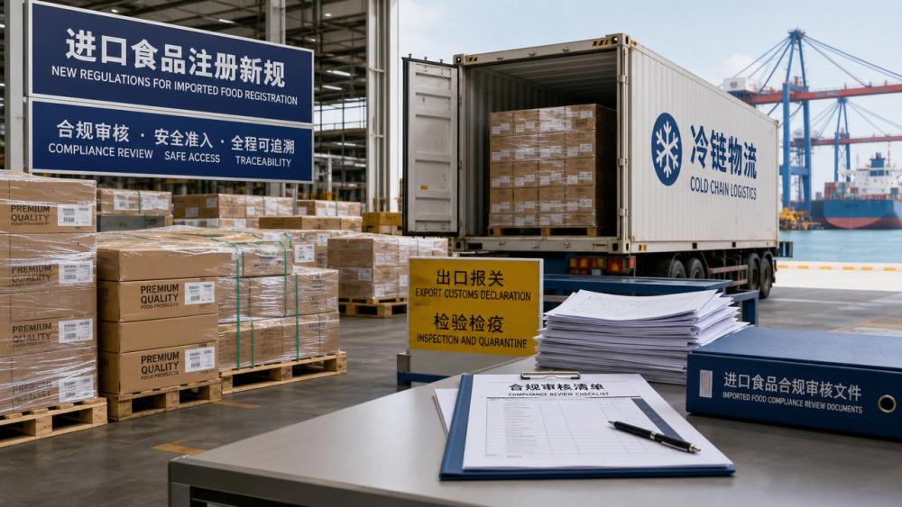 China Starts New Import Food Registration Rules on June 1 China Starts New Import Food Registration Rules on June 1