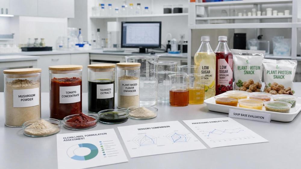 How to Evaluate Plant-Based Flavor Enhancers for Clean-Label Reformulation
