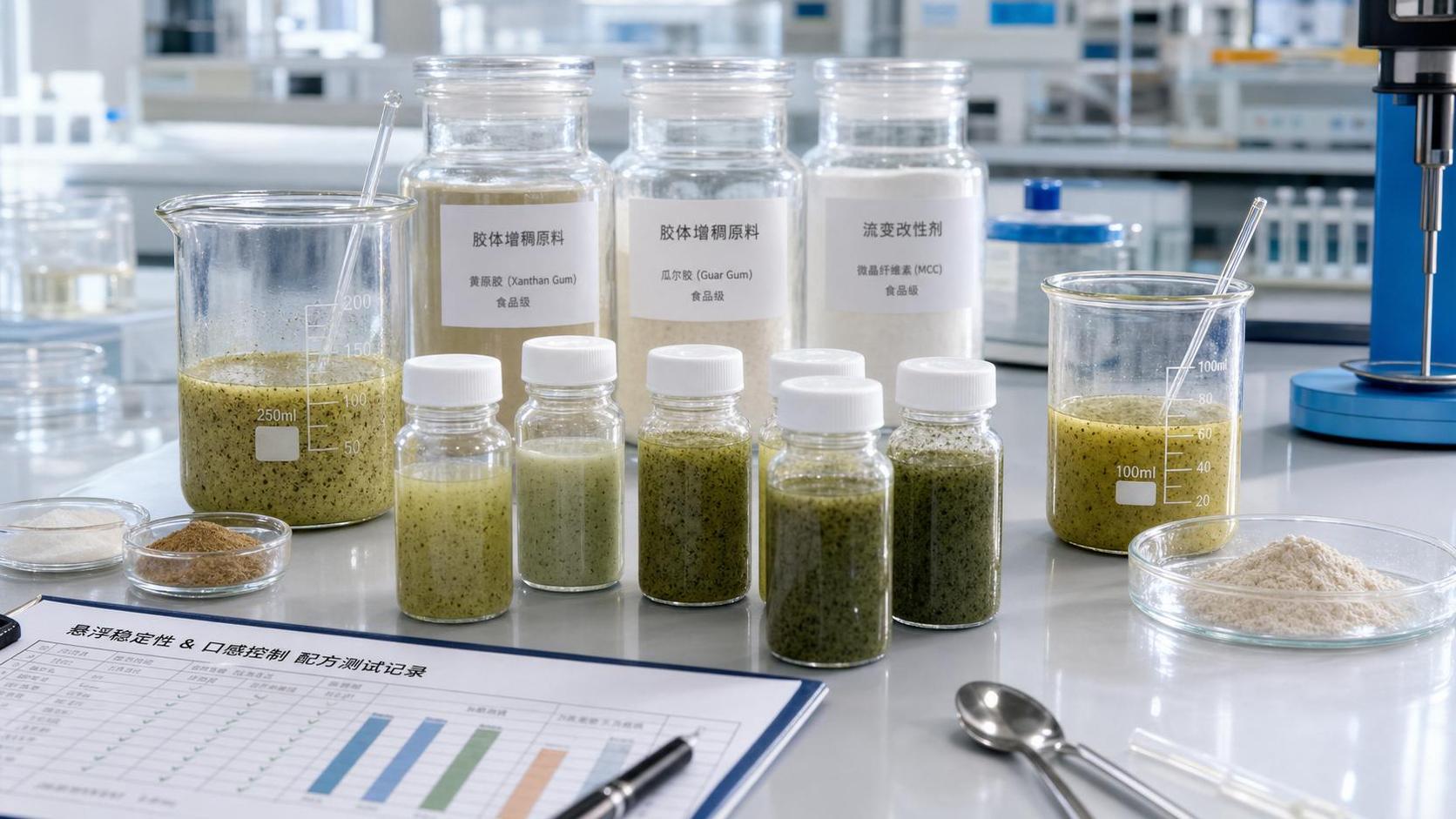 Choosing Rheology Modifiers for Stable Nutraceutical Formulas
