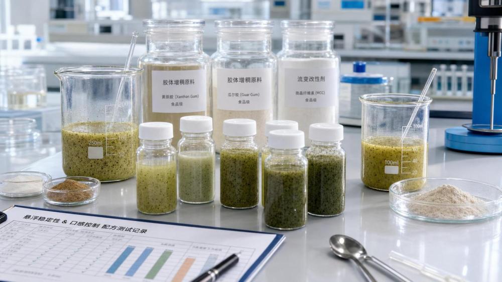 Choosing Rheology Modifiers for Stable Nutraceutical Formulas