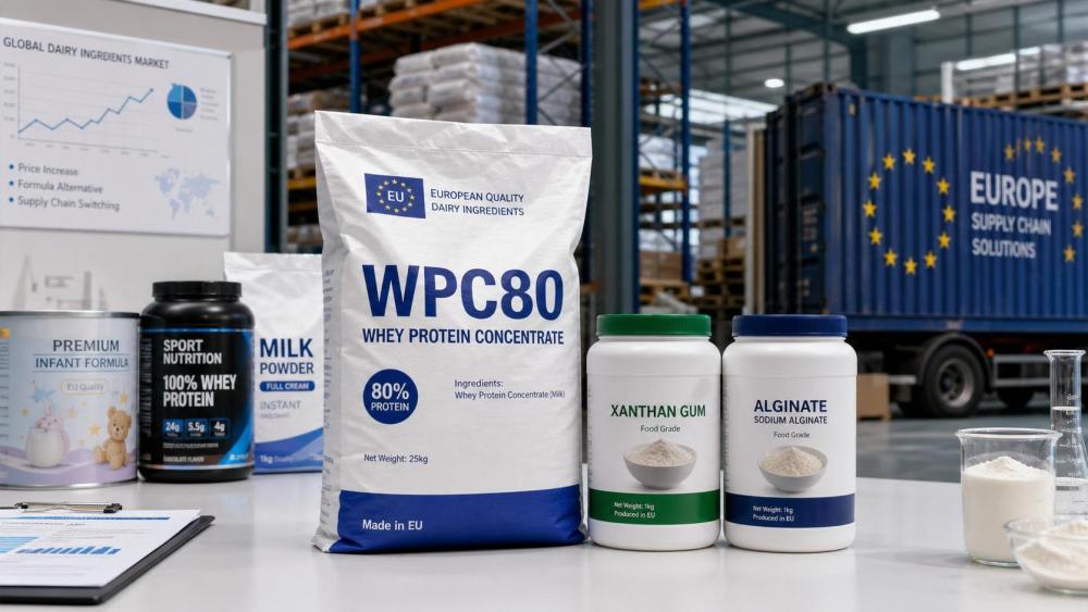 WPC80 Hits €26,450/Ton as Xanthan and Alginate Demand Jumps