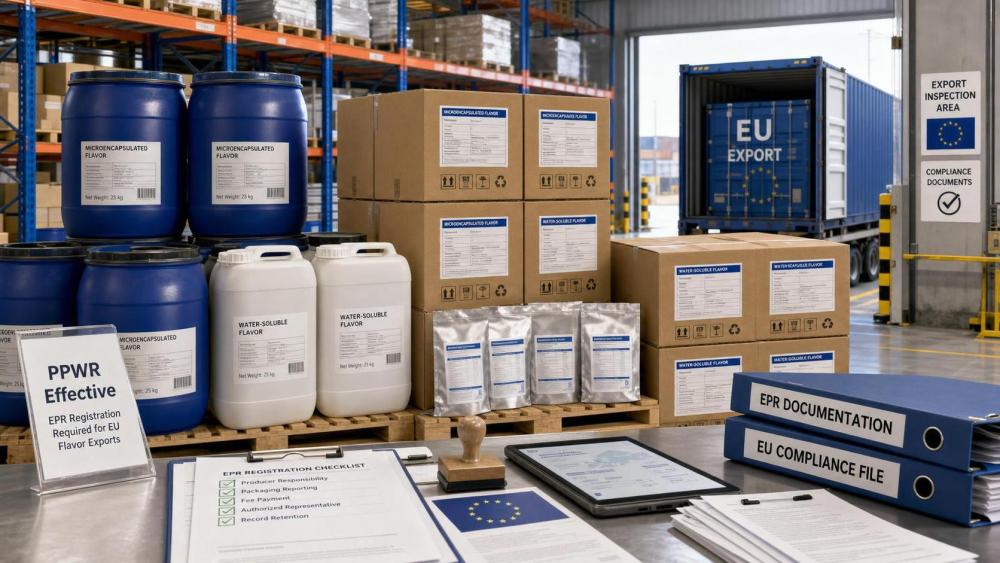 PPWR Takes Effect Aug. 12, Making EPR a Prerequisite for EU Flavor Exports PPWR Takes Effect Aug. 12, Making EPR a Prerequisite for EU Flavor Exports