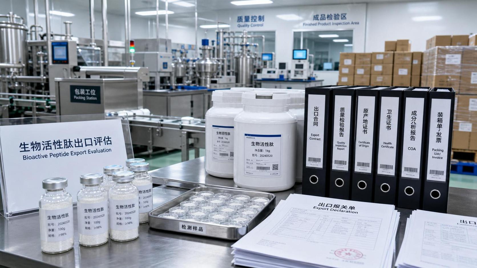 How to Evaluate a Bioactive Peptides Exporter in China