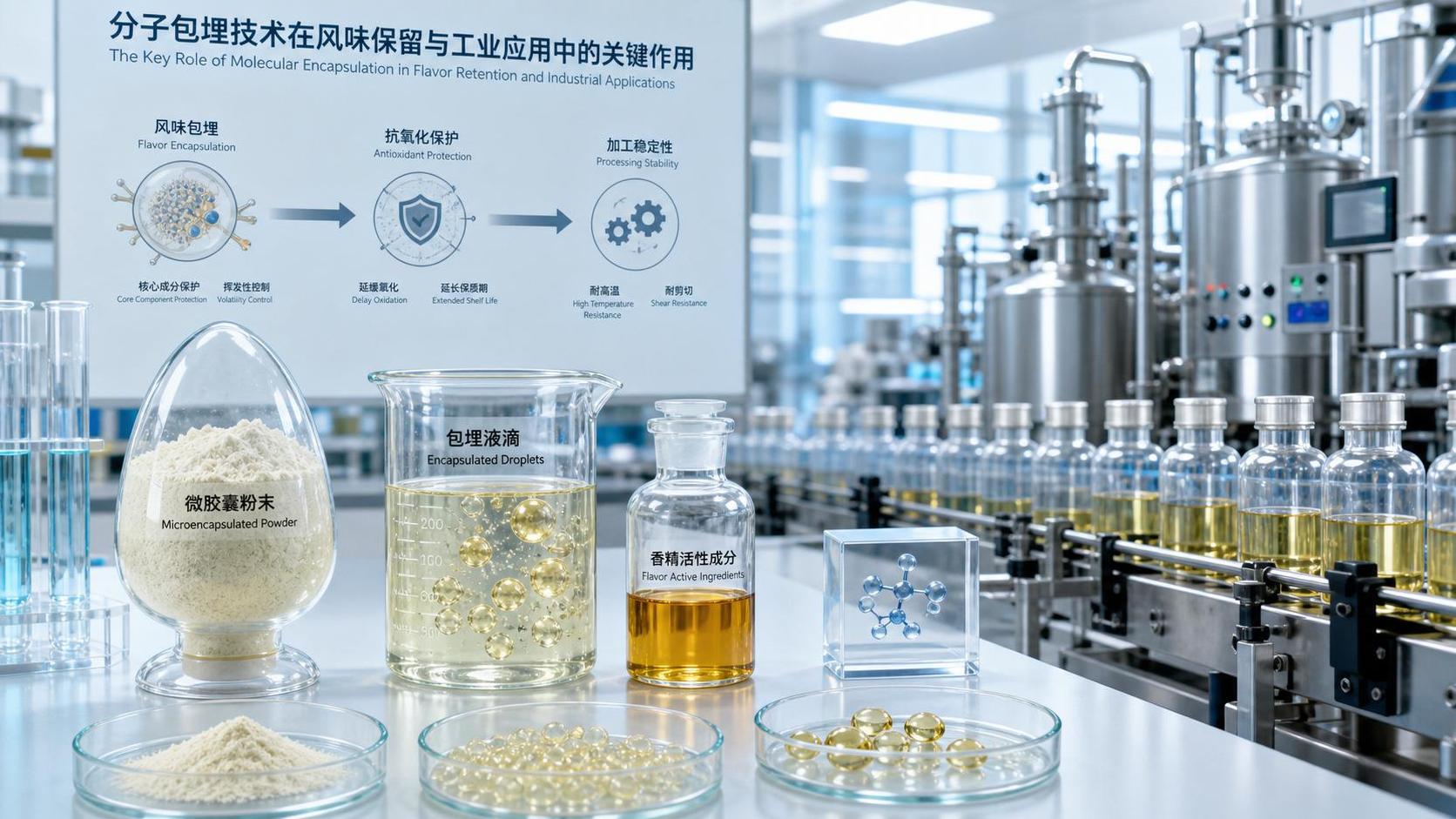 Molecular Encapsulation: When It Reduces Flavor Loss and Processing Risk