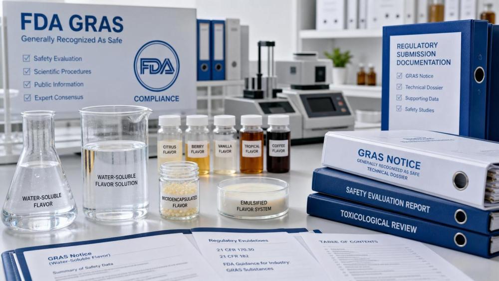 FDA Opens 3 GRAS Routes for Water-Soluble Flavors FDA Opens 3 GRAS Routes for Water-Soluble Flavors