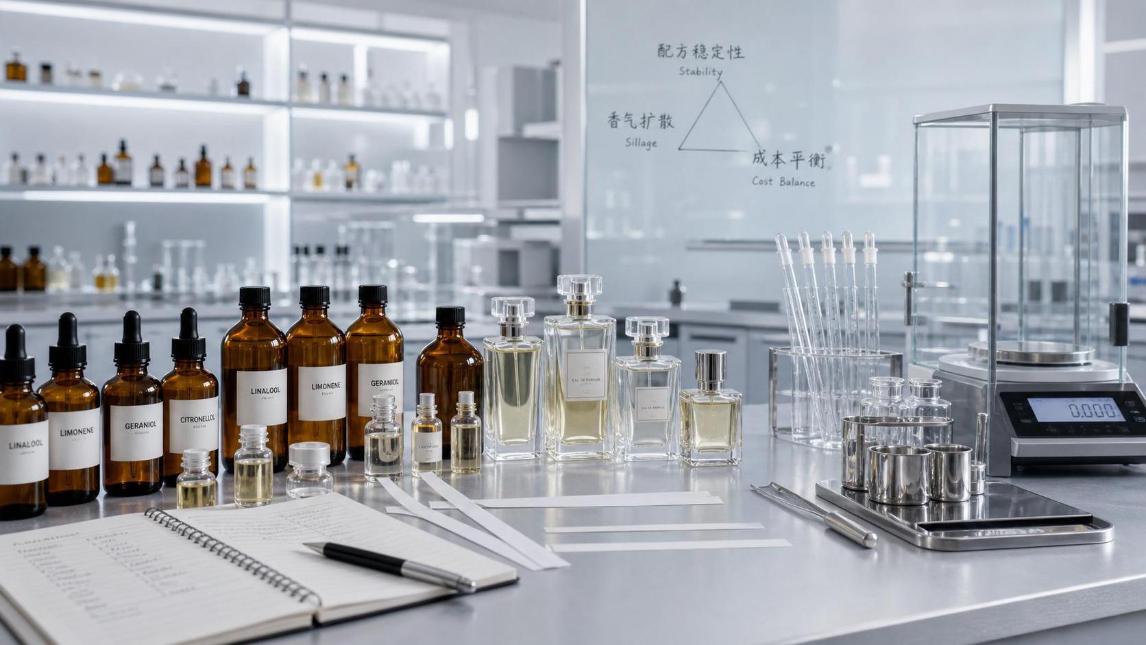 Aroma Chemical Solutions for Perfumes: Stability, Diffusion, and Cost Balance