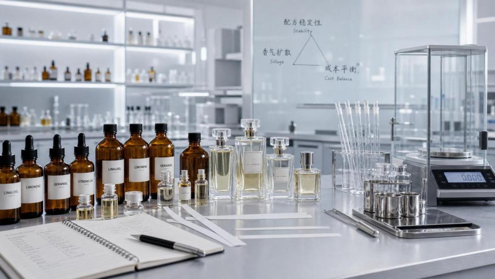 Aroma Chemical Solutions for Perfumes: Stability, Diffusion, and Cost Balance