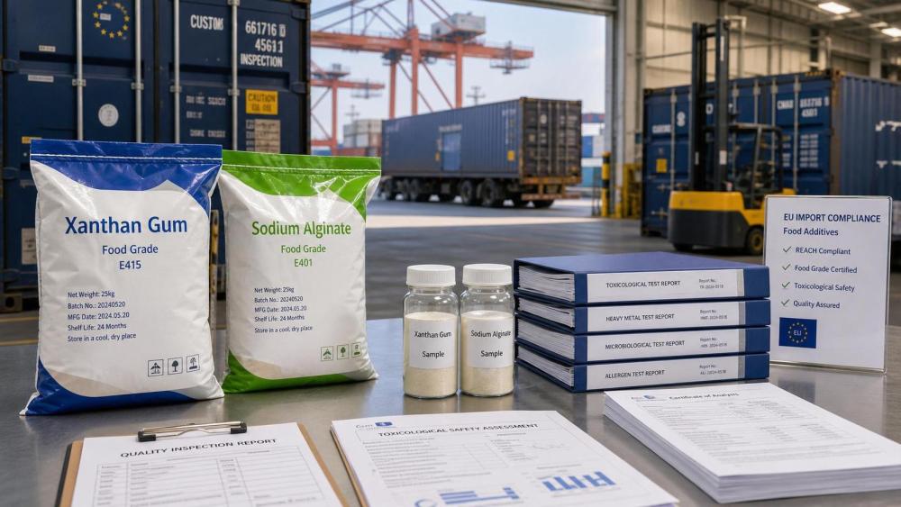 EC Tightens Toxicology Files for Xanthan/Alginate Imports