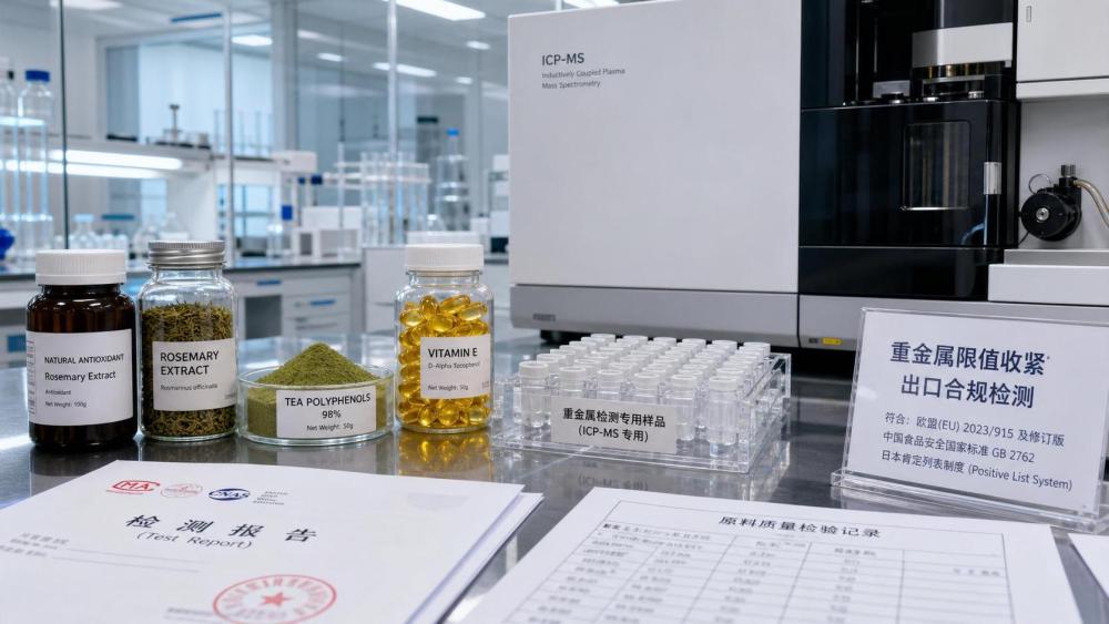 Japan Tightens Heavy Metal Limits for Natural Antioxidants
