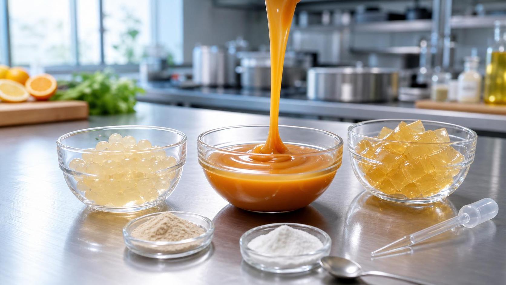 Molecular Gastronomy Texture Control: Choosing Xanthan vs Alginate