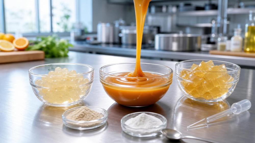 Molecular Gastronomy Texture Control: Choosing Xanthan vs Alginate Molecular Gastronomy Texture Control: Choosing Xanthan vs Alginate