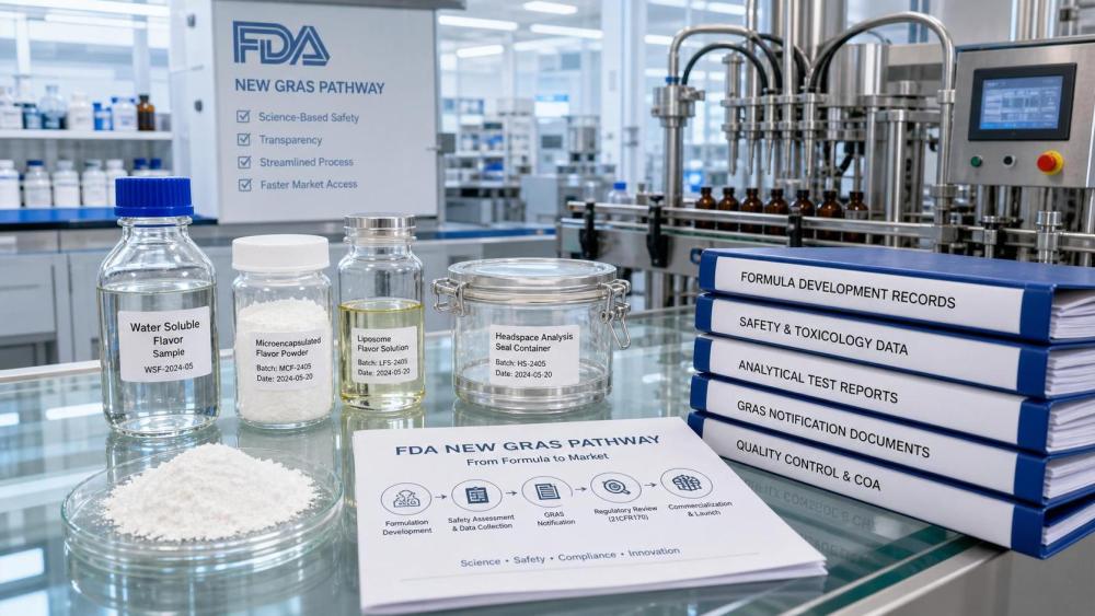 FDA Opens Faster GRAS Path for Water-Soluble Flavors