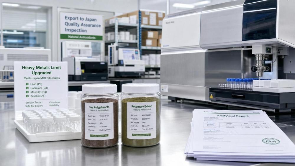 Japan Tightens As|Cd Limits for Natural Antioxidants Japan Tightens As|Cd Limits for Natural Antioxidants