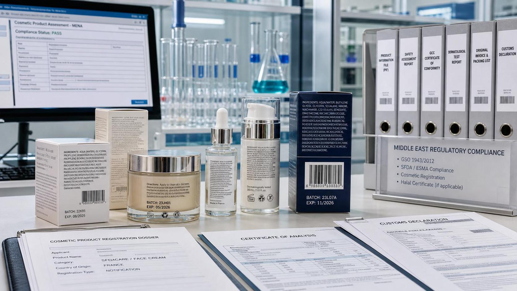 Cosmetic Ingredient Compliance in the Middle East: Key Labeling and Registration Risks