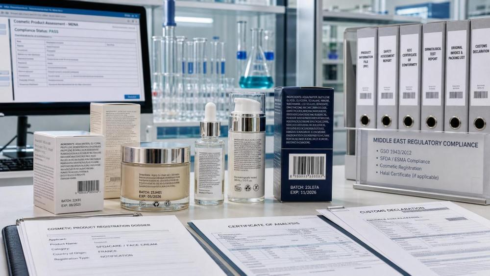 Cosmetic Ingredient Compliance in the Middle East: Key Labeling and Registration Risks