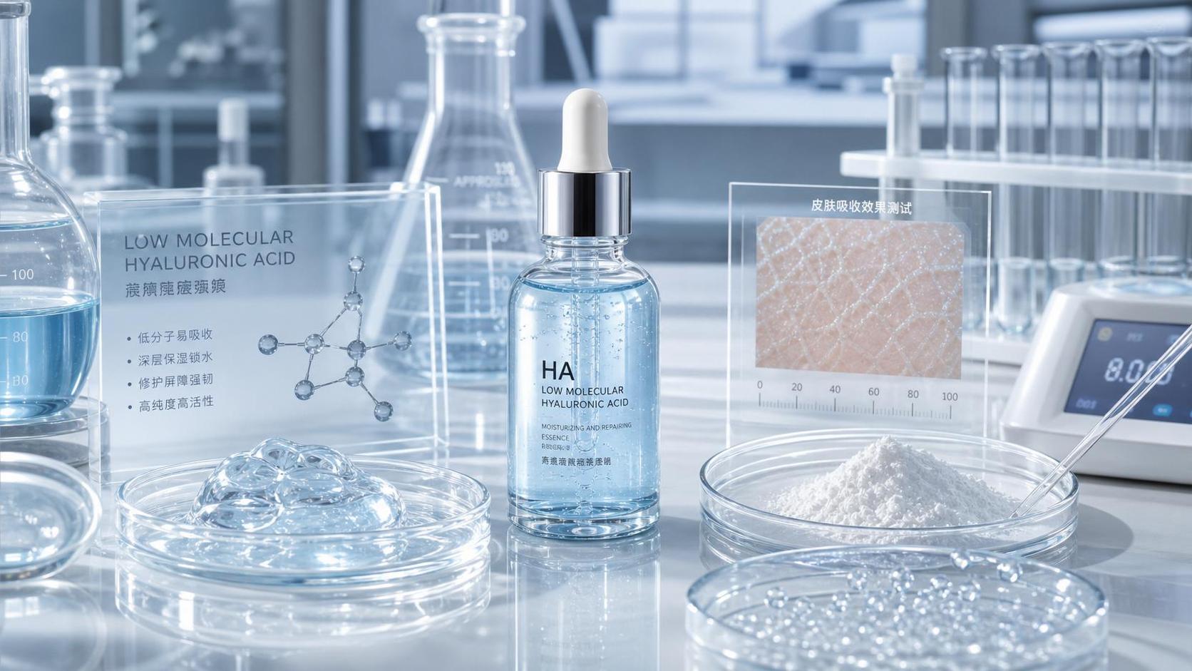How to Evaluate Low Molecular Hyaluronic Acid Actives for Fast-Absorbing Skincare