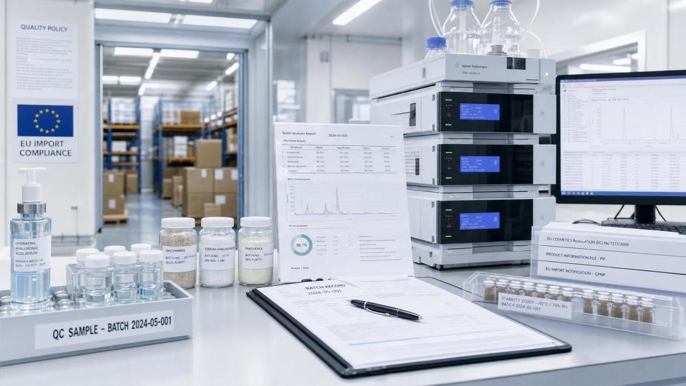 EU CPNP Upgrade Adds Batch Purity Proof for Wrinkle Actives