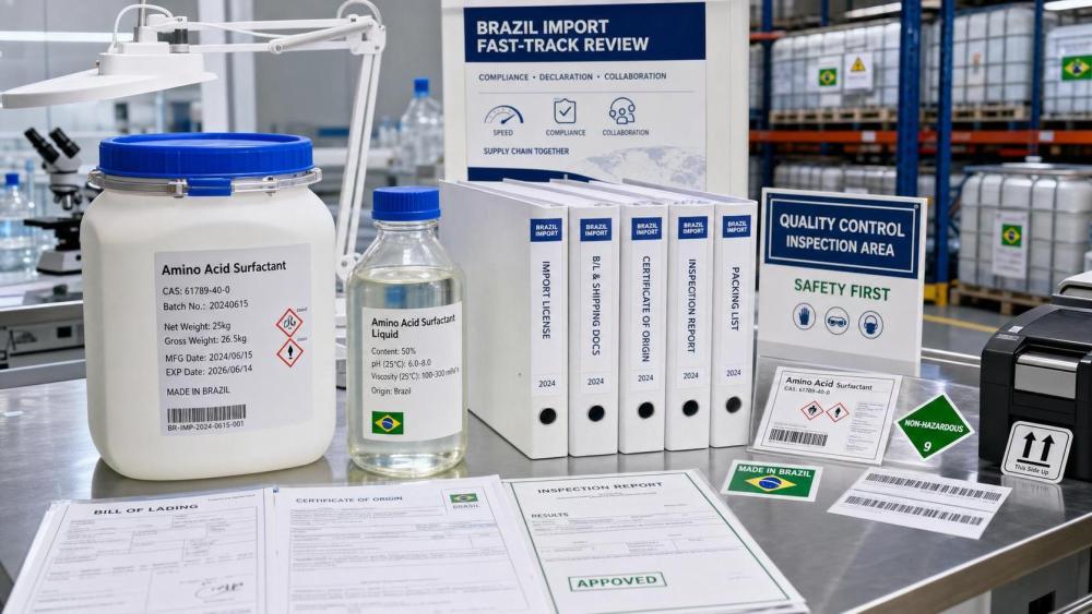 ANVISA Fast-Tracks Amino Acid Surfactant Imports