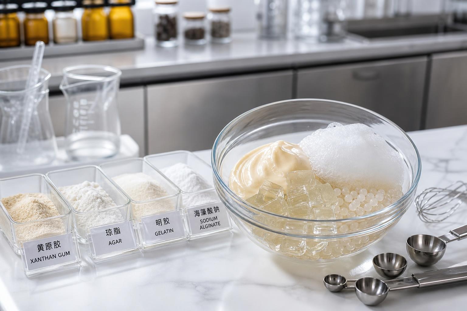 How Hydrocolloid Ingredients Shape Texture in Molecular Gastronomy