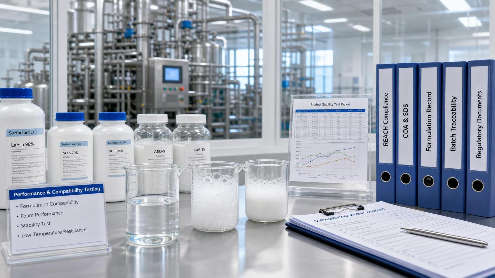 What to Check Before Choosing a Surfactant Technology Supplier