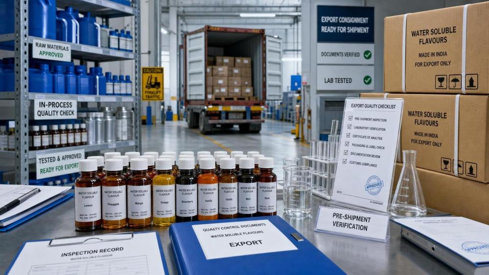 India Tightens Flavor Export Checks India Tightens Flavor Export Checks