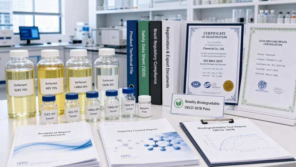 Brazil Opens 8-Day ANVISA Track for Certified Surfactants