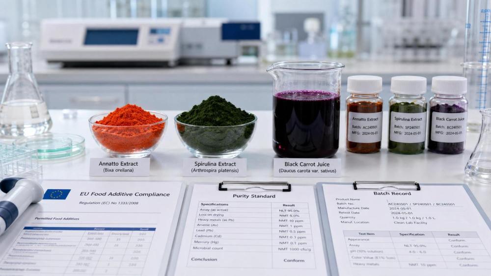 EU Lists 3 Natural Colorants Under New Purity Specs EU Lists 3 Natural Colorants Under New Purity Specs