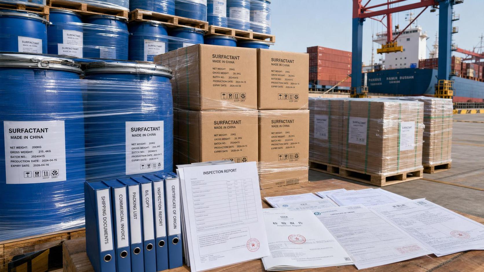 China Customs AI Pre-Clearance Speeds Surfactant Exports