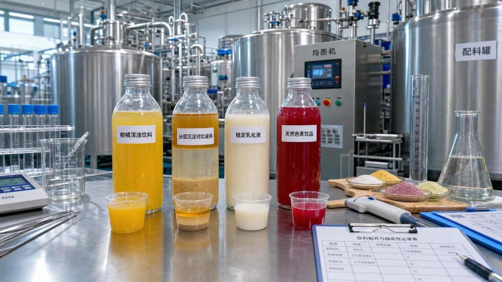 Industrial Ingredient Applications for Beverages: Stability Issues and Fixes
