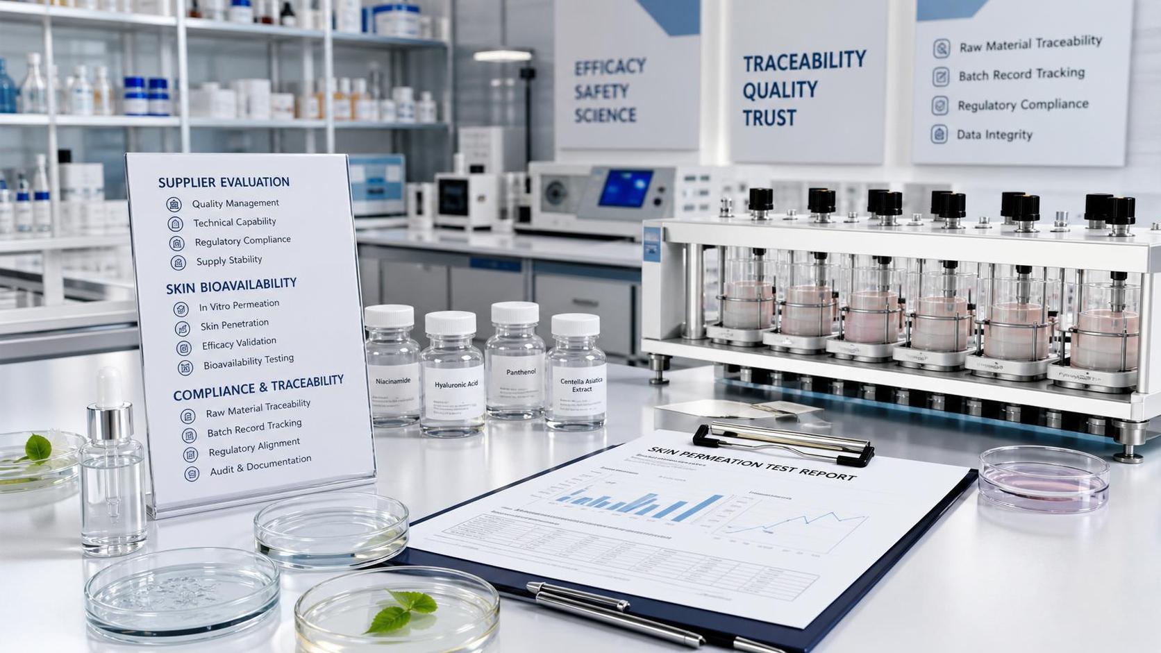 How to Compare Dermal Bioavailability Suppliers Without Hidden Risk
