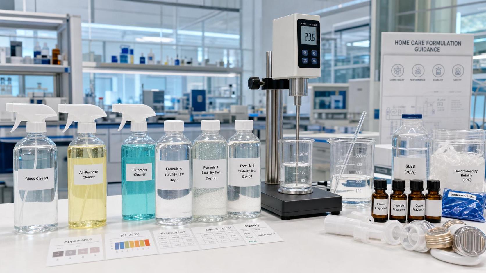 Ingredient Application Guidance for Home Care: Common Formulation Mistakes