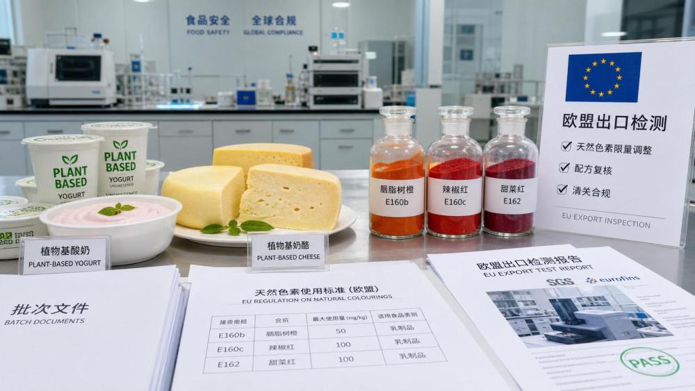EFSA Lowers Limits for Colorants in Dairy Alternatives