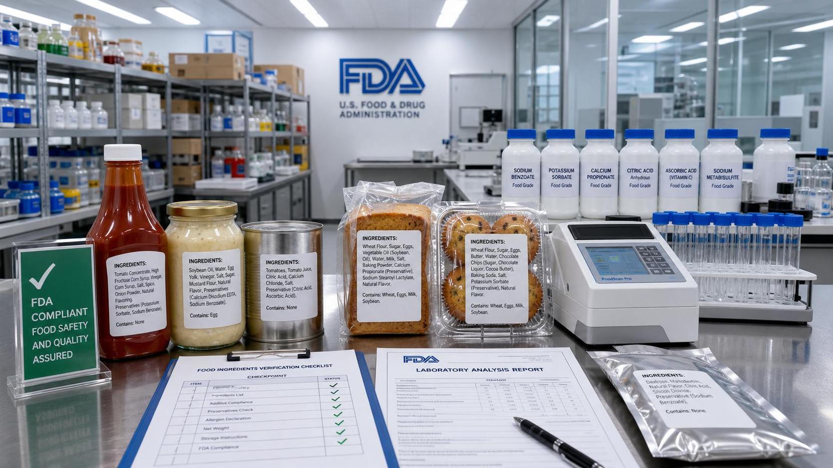 Food Additive Compliance for Preservatives: Key FDA and Labeling Checks