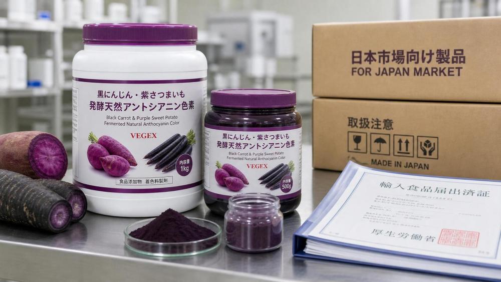 Japan Clears JAS Path for Fermented Anthocyanin Colorants
